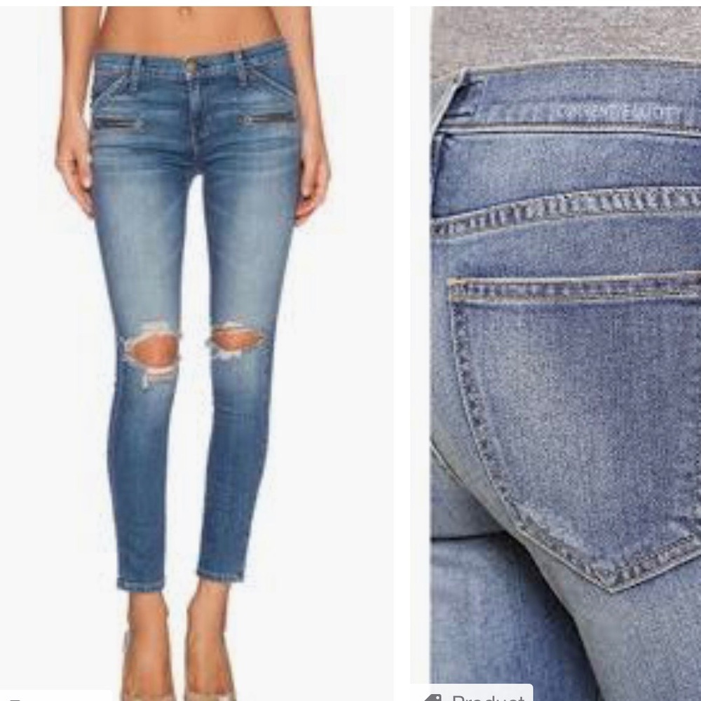 Current Elliott - The Stiletto Biker Jean